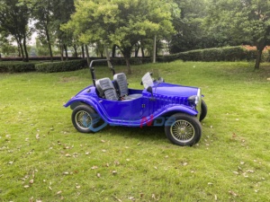 Electric Classic Rolls-royce Vintage Car Mini Retro Cars Fiat <b>Amusement</b> Park Antique Cars for Sale - Product Image 5