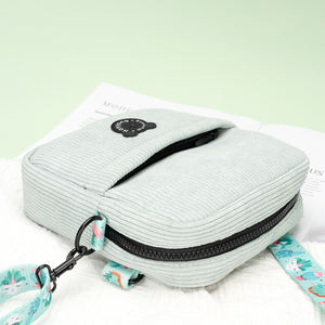 Bolsa de Premios para Perros de Pana Personalizada Hanyang, Bolsa Ajustable para Premios para Perros, Bolsa para Premios para Perros con Dispensador de Bolsas para Excrementos - Product Image 4