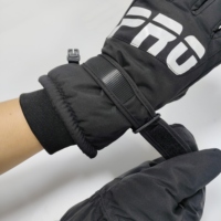 Gants de ski imperméables pour l'hiver, unisexes, thermiques/isolés, fermeture à boucle, gants de sport, salle de sport 	   Gants pour l'hiver