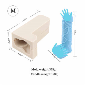 3D adulte mâle gode Silicone moule Sexy pénis moule savon chocolat <span class=keywords><strong>bougie</strong></span> polymère argile gâteau décoration outil mâle organe moule - Product Image 6