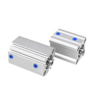 Cilindro Delgado CQ2B20-5D/10D/15D/20D/25D/30DZ, Cilindro DCM para Uso Industrial, Conexión Roscada, Nuevo y Usado, Funcionamiento con Aire - Product Image 1