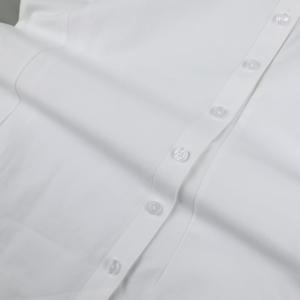 Camicie da Donna di Alta Qualità Personalizzabili con Colletto Asimmetrico e Abbottonatura Laterale a Maniche Lunghe - Product Image 6