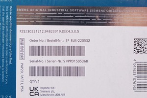 Original, neuf, SUS-220532 WinCC RT Prof V18, certificat Licee original pour PLC - Product Image 3