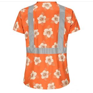 Tissu fluorescent haute visibilité, chemise de sécurité réfléchissante, vêtements de sécurité pour la construction, la pêche nocturne, vêtements de plage - Product Image 3