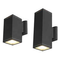 IP65 Étanche En Aluminium Applique Murale Extérieure Vers Le Bas GU10 E27 LED Appliques Murales