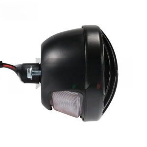 Accesorios para Motocicleta, Luz Trasera Lateral, Soporte para Placa de Matrícula, Soporte para Placa de Matrícula Retro Modificado para Motocicleta Kuhei - Product Image 4