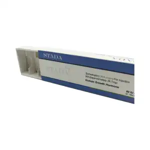 Étiquettes et boîtes de fiole de laser du peptide hgh 10 iu d'emballage de papier créatif pharmaceutique de Hygetropin