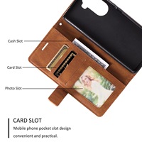 Étui de téléphone portefeuille à rabat TPU + PU de luxe pour iPhone 16 15 14 13 12 11 et accessoire de téléphone portable en cuir à la mode Samsung
