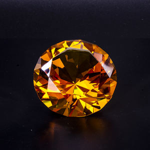 กว่างโจวโต๊ะเพชรกลมคริสตัลขนาด30มม. แก้วใสประดับเพชรเทคนิคการตกแต่งงานแต่งงาน - Product Image 2