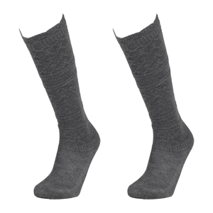 Genouillère en coton tricoté et nylon, respirante et douce, avec <span class=keywords><strong>mousse</strong></span> EVA, chaussettes élastiques confortables pour usage quotidien - Product Image 3