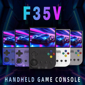 Console de jeu portable rétro F35V, écran IPS 3,5 pouces 640x480, lecteur de jeu portable 4000mAh, 20000 jeux intégrés <span class=keywords><strong>N64</strong></span>/SFC/PS - Product Image 2