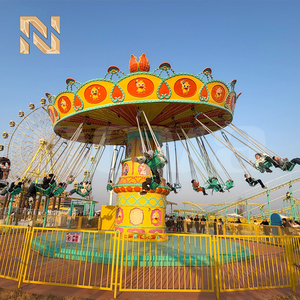 Nova Rides, Mejores Precios en Sillas Voladoras, Atracciones de Sillas Voladoras, Silla Voladora Giratoria Grande de 36 Asientos, Atracciones de Sillas Voladoras Motorizadas - Product Image 1