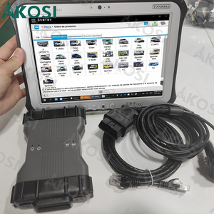 เครื่องมือวินิจฉัยรถบรรทุกสำหรับเอ็มบี C6 WiFi มัลติเพล็กเซอร์ MB C6เชื่อมต่อ SD เชื่อมต่อ doip xentry Das WIS EPC + FZ G1แท็บเล็ต - Product Image 6