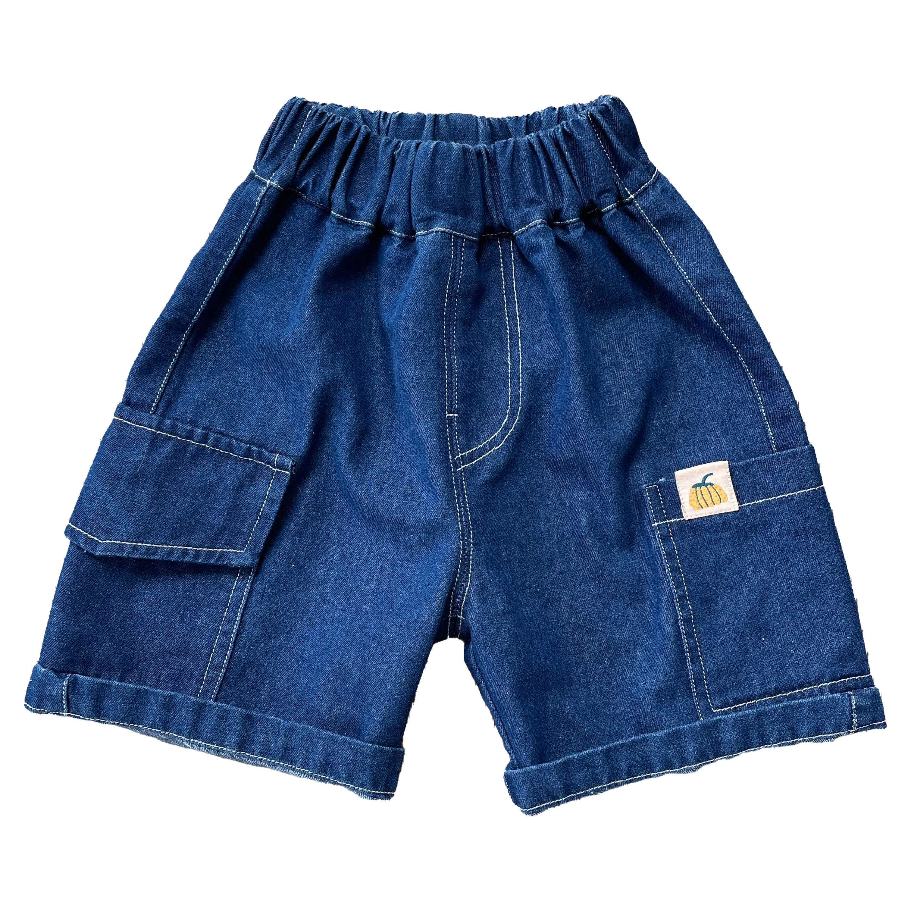 Wholesale Korean Kids Summer Short Pants Fashion Toddler Boy Jeans