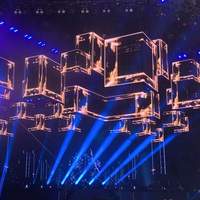 Écran de levage vidéo Led cinétique P3.9 Dmx écran Led panneau écran dynamique
