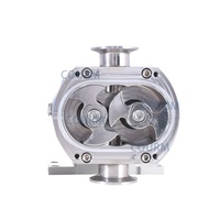 COURM prix d'usine pompe à lobes rotatifs en acier inoxydable crèmes savon à la glycérine haute viscosité liquide isolation de l'eau pompe à rotor