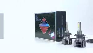 Super <b>White</b> H4 LED Headlight <b>Bulbs</b> 9005 Front Lamps 24W 2400LM Universal Fitment for Car Driving & Running New Condition - Product Image 4