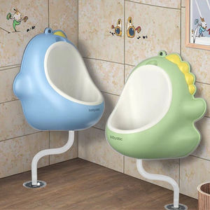 Tout-petits garçons urinoir en plastique toilette debout motif de dessin animé mural tuyau de Drainage connectable pas besoin de <span class=keywords><strong>vide</strong></span> - Product Image 1
