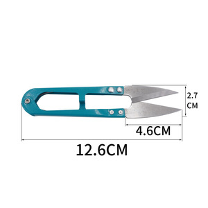 Donghe <b>Thread</b> Shears U Shaped Stainless Steel Scissors For Cross Stitch Garment Processing Equipment Parts - Product Image 5