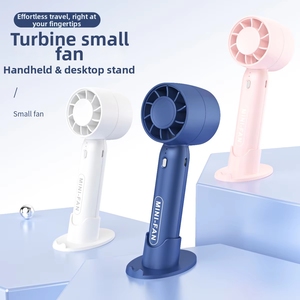 <span class=keywords><strong>Ventilateur</strong></span> portable T-10 sans fil rechargeable à 3 vitesses avec support pour téléphone portable pour bureau, voiture, voyage, usage au bureau, mini <span class=keywords><strong>ventilateur</strong></span> personnel - Product Image 2