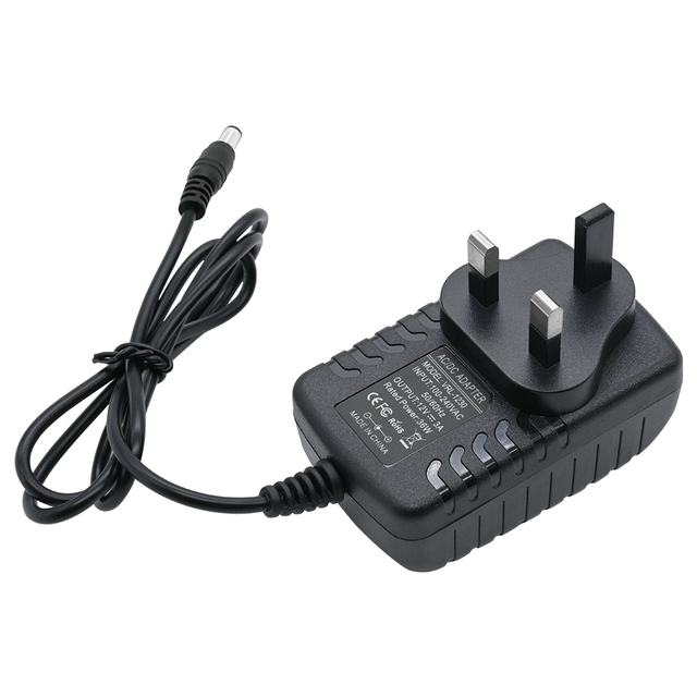 AC to DC Wall Plug Mount Adaptor 12Volt DC 3Amp 110V 0.5A 1A 2A 3A 4A 5A 12W 24W 36W 60W UK Adapter Transformer 12V Power Supply