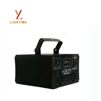 Projecteur laser RVB pleine couleur à 4 têtes en alliage d'aluminium avec moteur pas à pas, DMX512 4 canaux, son automatique, maître-esclave, pour scène, garantie 2 ans