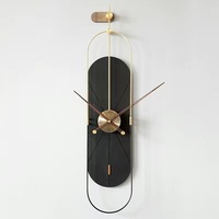 91X20CM haute qualité lumière luxe horloges murales mode moderne décor à la maison porche silencieux horloge murale
