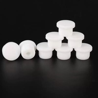 Bouchons de bouteille en silicone de qualité alimentaire, bouchons d'étanchéité réutilisables pour bouteilles de vin, de bière, de jus, bouchons étanches noirs et blancs pour la maison et le bar