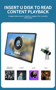 Pantalla Digital LCD de 100 Pulgadas 4K a Todo Color para Montaje en Pared Interior, Sin Función Táctil, para Estaciones, Hospitales y Servicios Públicos - Product Image 3