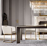 Mobilier de salle de restaurant rural de style américain table à manger rectangulaire en bois massif multi-personnes hôtel villa personnalisable
