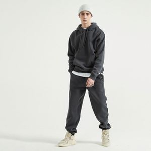 QYOURE sudaderas con capucha pantalón para hombre Pantalon Track Man Baggy Men Boys Trackpants Track Trackpantcotton Custom Mena Lowers Fabric Plain - Product Image 1