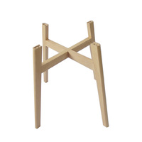 Direct usine Pieds en bois massif contemporains Pièces de meubles Salle à manger Cuisine Hôtel Salon extérieur Base de table en bois massif