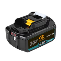 Batería de Iones de Litio Recargable de 18V 6000mAh BL1860B, Reemplazo de Estado Sólido para Herramientas Eléctricas Inalámbricas, 32 Celdas, 1500 Ciclos