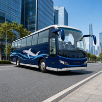 Autocar diesel TENGLONG de 12 mètres pour les sociétés de transport de passagers et les acheteurs de flottes de véhicules