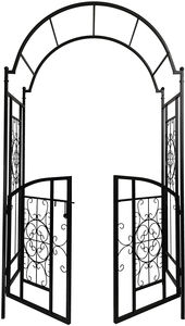 Vente en gros Arches de mariage en métal en fer forgé, tonnelles, pergolas et porte de <span class=keywords><strong>pont</strong></span> Plantes à fleurs Support <span class=keywords><strong>d</strong></span>'escalade Arche de jardin - Product Image 2