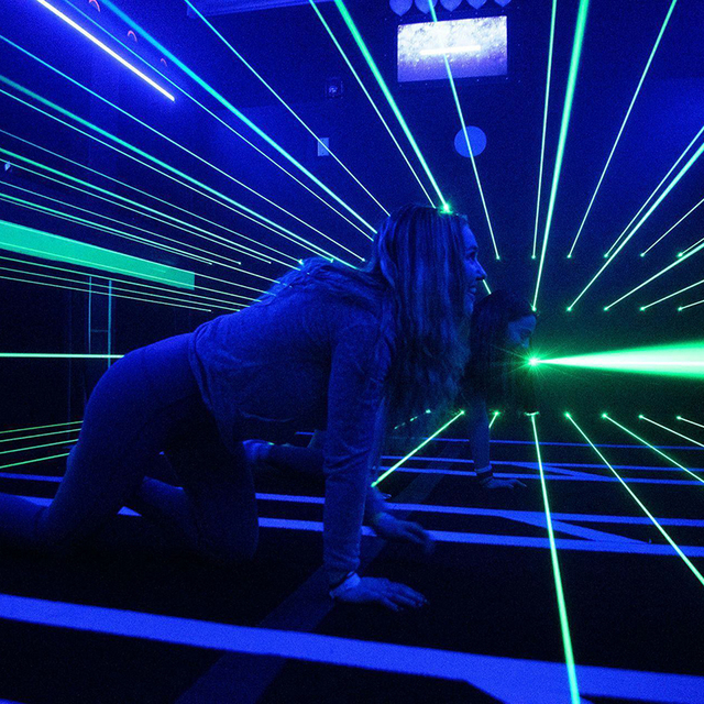Activate Game Multiplayer Competitive Games Arena Mobile Laser Maze Escape Room Entertainment Amusement Park