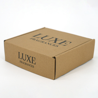 Boîte d'expédition en carton ondulé personnalisée avec insert en papier découpé pour la vente au détail et l'expédition e-commerce