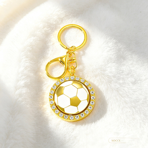Vintage Metal Tennis Racket Baseball Keychain Braided Cotton Rope Spring <b>Ring</b> Sports Style <b>Bag</b> Hanging Charm <b>Key</b> Ornament - Product Image 5