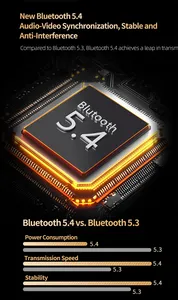 Audífonos KZ Sora Bluetooth TWS, Audio de Alta Resolución, Auriculares Inalámbricos Estéreo para Gimnasio - Product Image 5