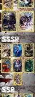 DM gros Pirate Anime Heavy Metal carte à collectionner 4.8mm d'épaisseur strass incrusté résine époxy boîte mystère passe-temps Collection TCG