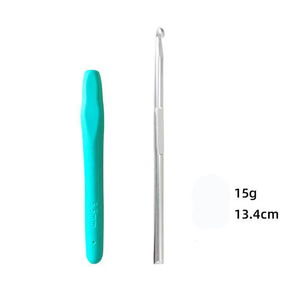 Agujas de <span class=keywords><strong>Tejer</strong></span> Ergonómicas de Aluminio con Mango Suave TRP de 2-10 mm, Juego de Ganchos de Crochet para <span class=keywords><strong>Principiantes</strong></span> - Product Image 4