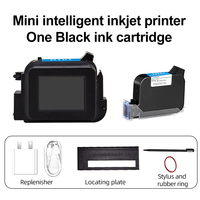 Imprimante à jet d'encre portable ultra-légère de 160 g pour la date, le logo, le code QR, imprimante manuelle