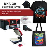 2024 moins cher DTF xp600 a3 dtf imprimante à jet d'encre avec presses à chaud pour impression t-shirt dtf