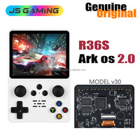 JSGaming 2026 Console de jeu portable authentique originale R36s Arkos 2.0 R36, double puce, Wi-Fi, pour jeux rétro PSP RS 2