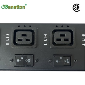 <span class=keywords><strong>CSA</strong></span> 125A 63A สามเฟส PDU หน่วยจำหน่ายไฟฟ้า Pdu Smart Pdu - Product Image 5