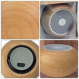Nouveau Subwoofer Extérieur Portable Sans Fil Vintage en Bois Mini Coque 2025 – Idéal pour les Professionnels - Product Image 3