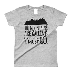 Camiseta gris con estampado gráfico personalizado para mujer, ropa de media manga, camisetas con cuello redondo, venta al por mayor - Product Image 1