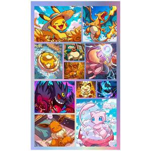 Magneti per Frigorifero in Carta Acrilica con Sabbie Mobili della Collezione GP, Prodotti Bestseller per Baby Eif Poke Mon, Regalo per Trasmissioni in Diretta - Product Image 5