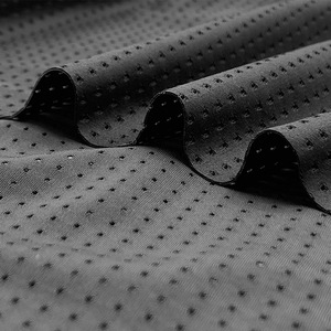 Pu Tráng Lỗ Lưới Yoga Thể Thao Vải Đàn Hồi Cao Thoáng Khí Dệt Kim Nylon Căng Tính Năng Cho Cô Gái - Product Image 3