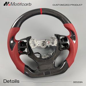 Volante de Fibra de Carbono Personalizado con Palanca de Cambios de Fibra de Carbono para Lexus IS RC NX GS 250 300 300h 350DS 500 F Sport 2013-2025 - Product Image 3